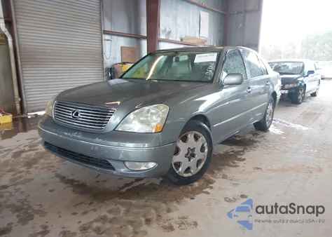 2002 Lexus Ls 430 z USA, uszkodzony, nr VIN JTHBN30F720063906